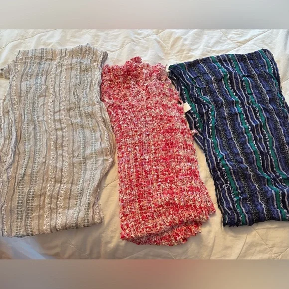 Three Women’s Lightweight Scarves - Picture 2 of 15